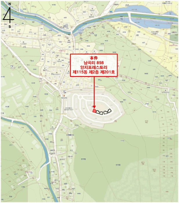 경기 용인시 처인구 양지면 연립주택,다세대,빌라 경매 물건 사진 2 · 2025타경55468