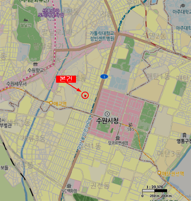 경기 수원시 팔달구 인계동 연립주택,다세대,빌라 경매 물건 사진 5 · 2025타경55984