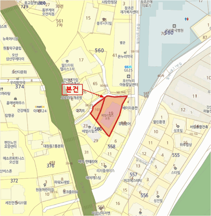 경기 오산시 원동 다세대주택 경매 물건 사진 3 · 2025타경56219