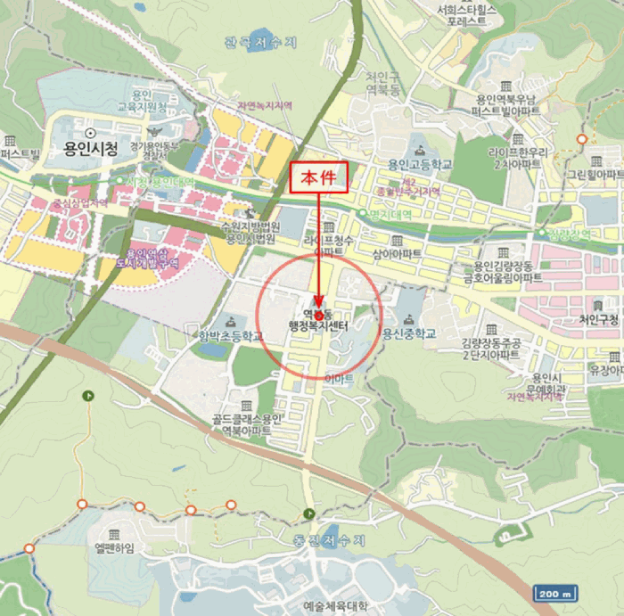 경기 용인시 처인구 역북동 상가,오피스텔,근린시설 경매 물건 사진 6 · 2025타경56789