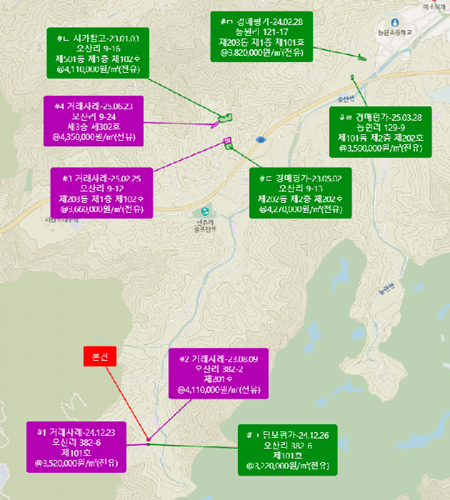 경기 용인시 처인구 모현읍 연립주택,다세대,빌라 경매 물건 사진 3 · 2025타경56842