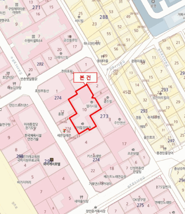 경기 수원시 장안구 영화동 연립주택,다세대,빌라 경매 물건 사진 3 · 2025타경56946