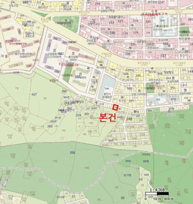 경기 용인시 처인구 김량장동 연립주택,다세대,빌라 경매 물건 사진 3 · 2025타경56953