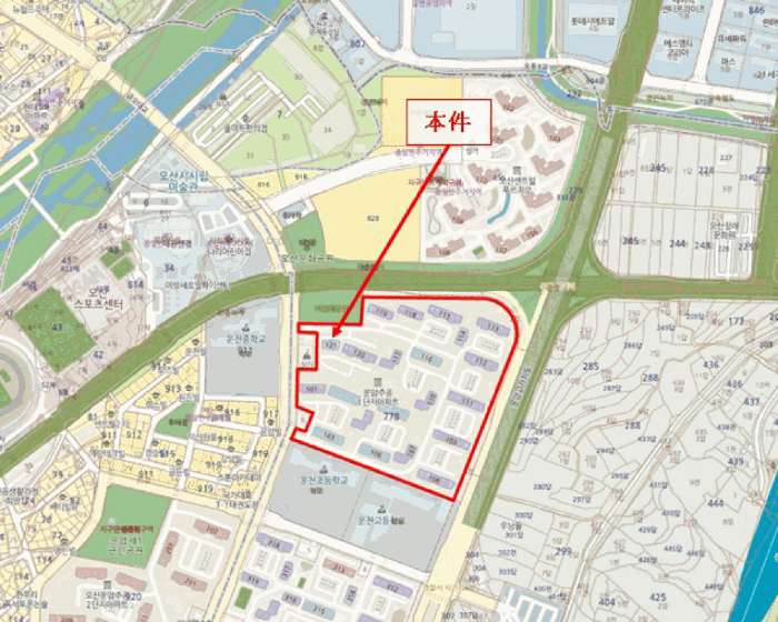 경기 오산시 부산동 아파트 경매 물건 사진 3 · 2025타경57048