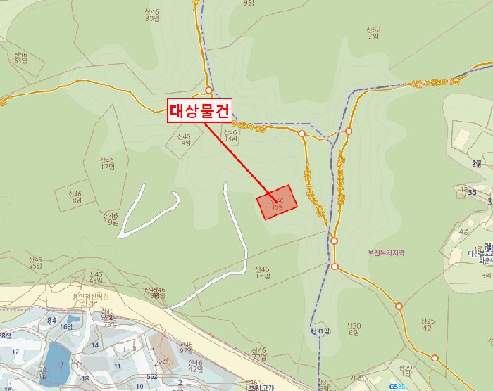 경기 용인시 기흥구 상하동 임야 경매 물건 사진 6 · 2025타경57999