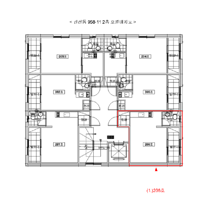경기 수원시 권선구 권선동 연립주택,다세대,빌라 경매 물건 사진 3 · 2025타경58833