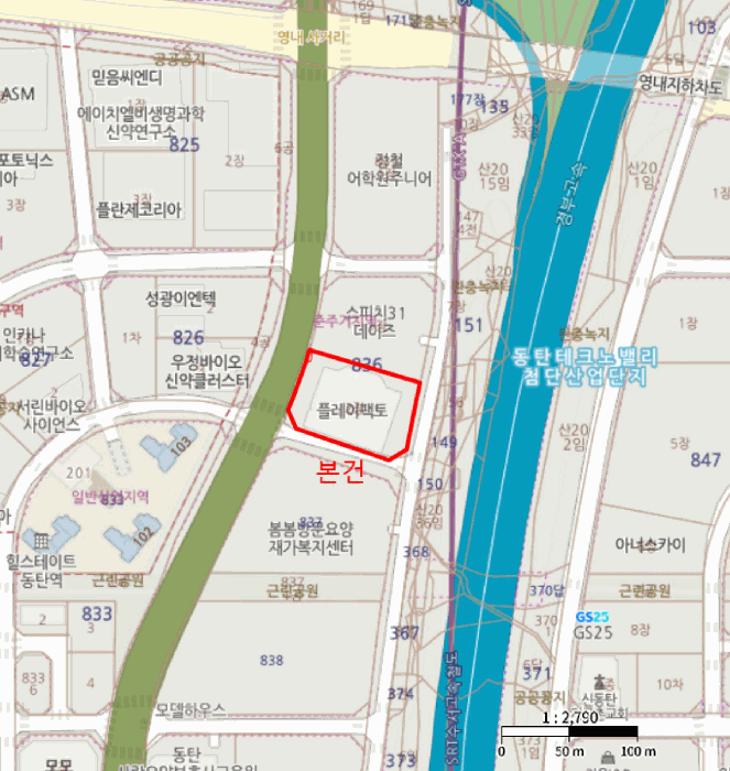 경기 화성시 동탄구 영천동 업무시설 경매 물건 사진 2 · 2025타경920
