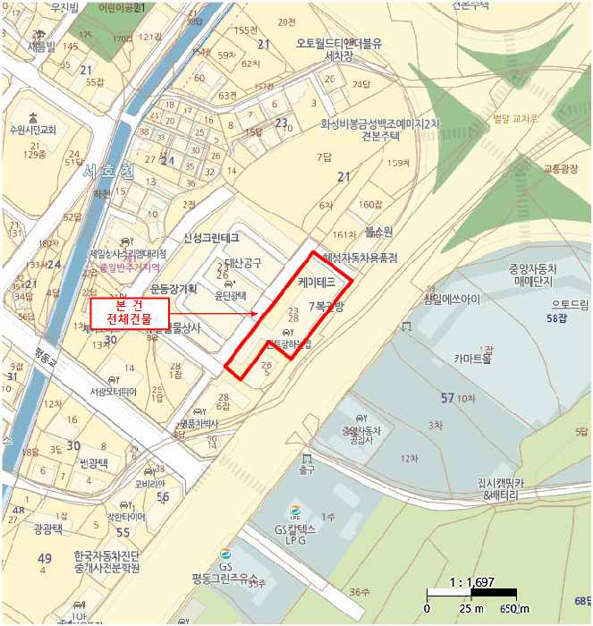 경기 수원시 권선구 평동 상가,오피스텔,근린시설 경매 물건 사진 3 · 2025타경954