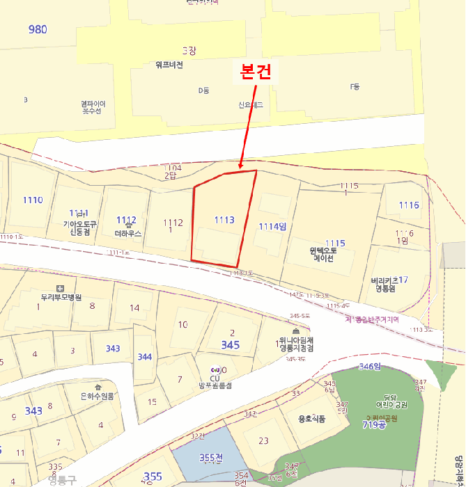 경기 수원시 영통구 영통동 연립주택,다세대,빌라 경매 물건 사진 3 · 2026타경50207