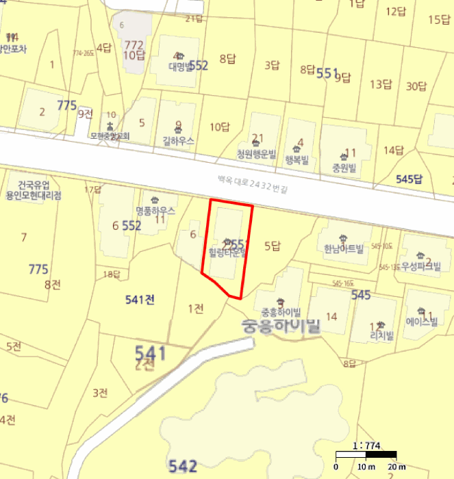 경기 용인시 처인구 모현읍 연립주택,다세대,빌라 경매 물건 사진 4 · 2026타경50579