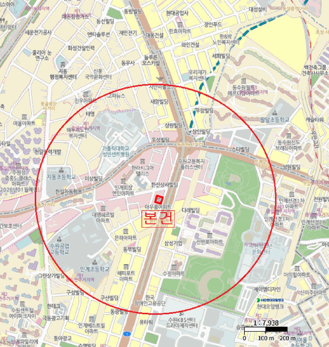 경기 수원시 팔달구 인계동 상가,오피스텔,근린시설 경매 물건 사진 4 · 2026타경50724