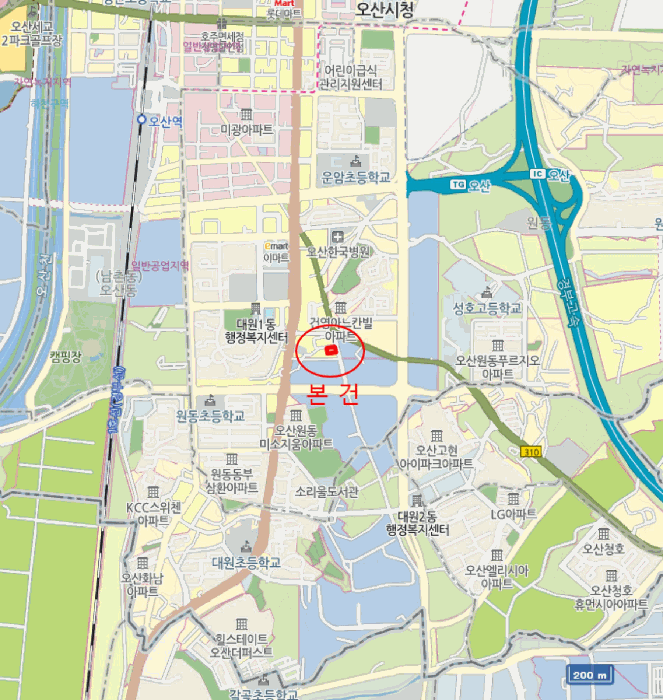 경기 오산시 원동 상가,오피스텔,근린시설 경매 물건 사진 4 · 2026타경50847