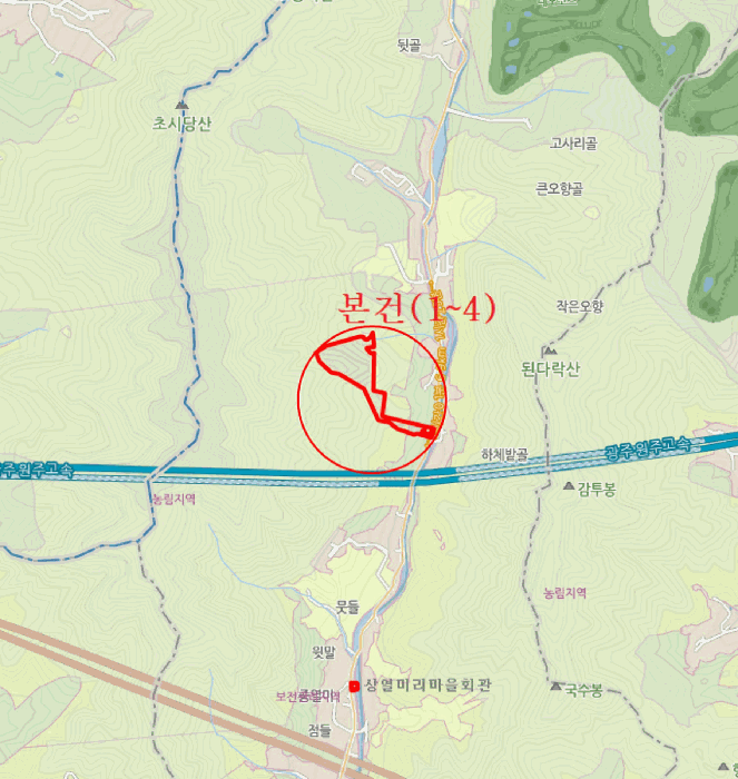 경기 광주시 곤지암읍 임야 경매 물건 사진 5 · 2024타경6696