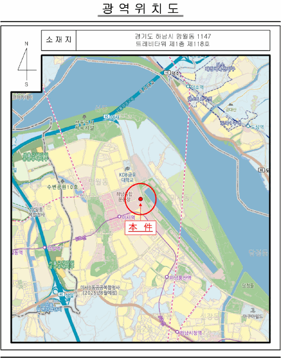 경기 하남시 망월동 상가,오피스텔,근린시설 경매 물건 사진 3 · 2025타경51559
