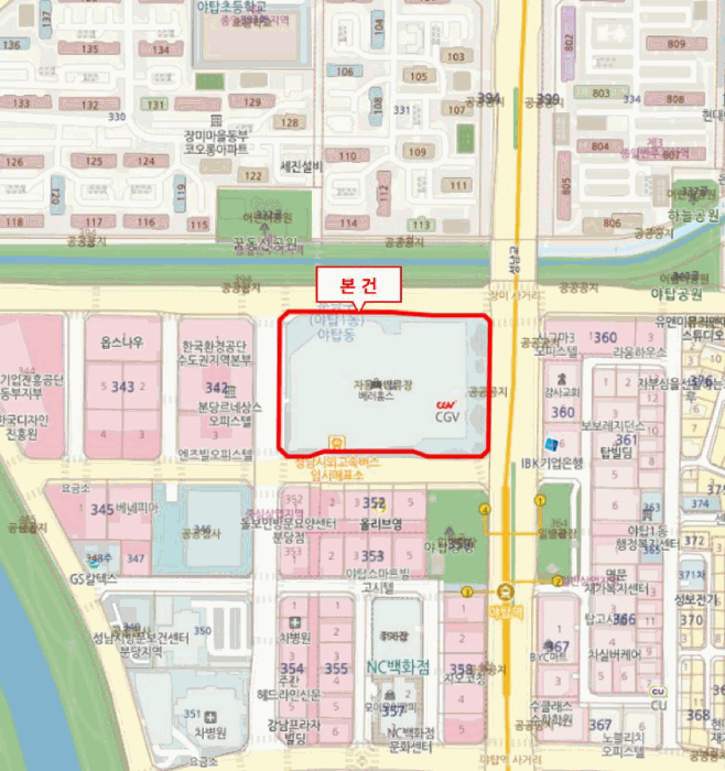 경기 성남시 분당구 야탑동 판매시설 경매 물건 사진 4 · 2025타경52044