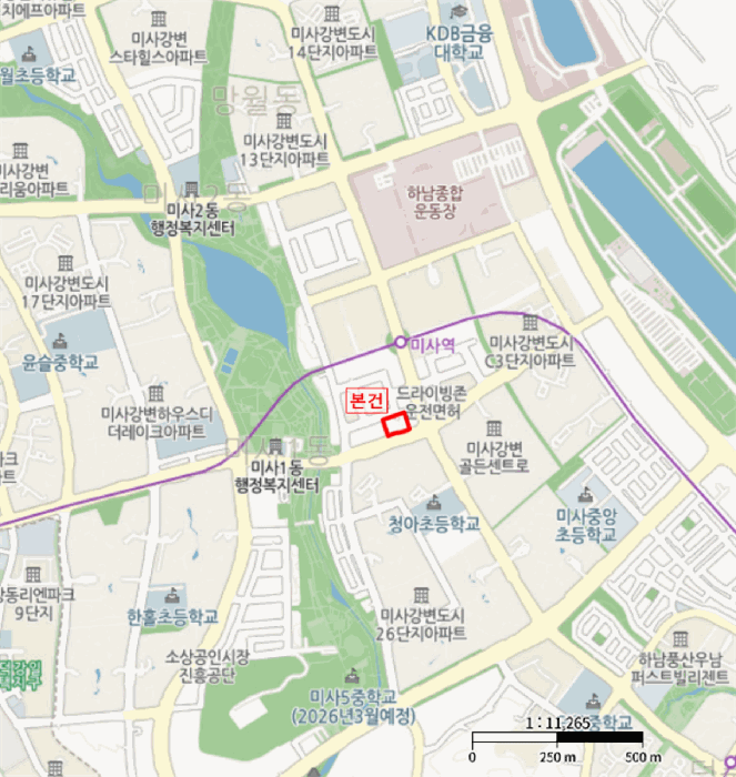 경기 하남시 망월동 상가,오피스텔,근린시설 경매 물건 사진 3 · 2025타경53087