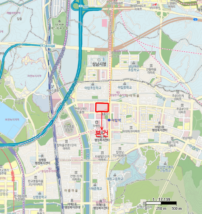 경기 성남시 분당구 야탑동 상가,오피스텔,근린시설 경매 물건 사진 5 · 2025타경53312