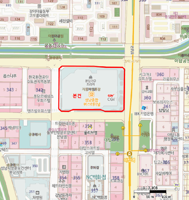 경기 성남시 분당구 야탑동 상가 경매 물건 사진 3 · 2025타경53313