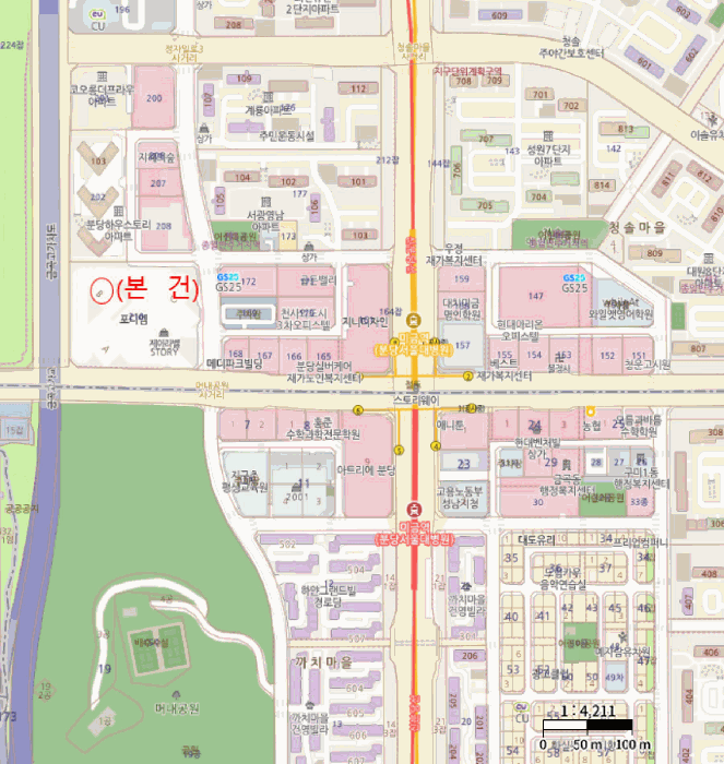 경기 성남시 분당구 금곡동 오피스텔 경매 물건 사진 3 · 2026타경80