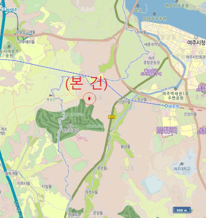 경기 여주시 월송동 대지,임야,전답 경매 물건 사진 3 · 2024타경42329