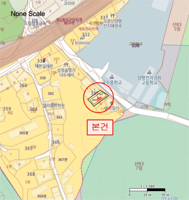 경기 양평군 양서면 연립주택,다세대,빌라 경매 물건 사진 3 · 2024타경42909