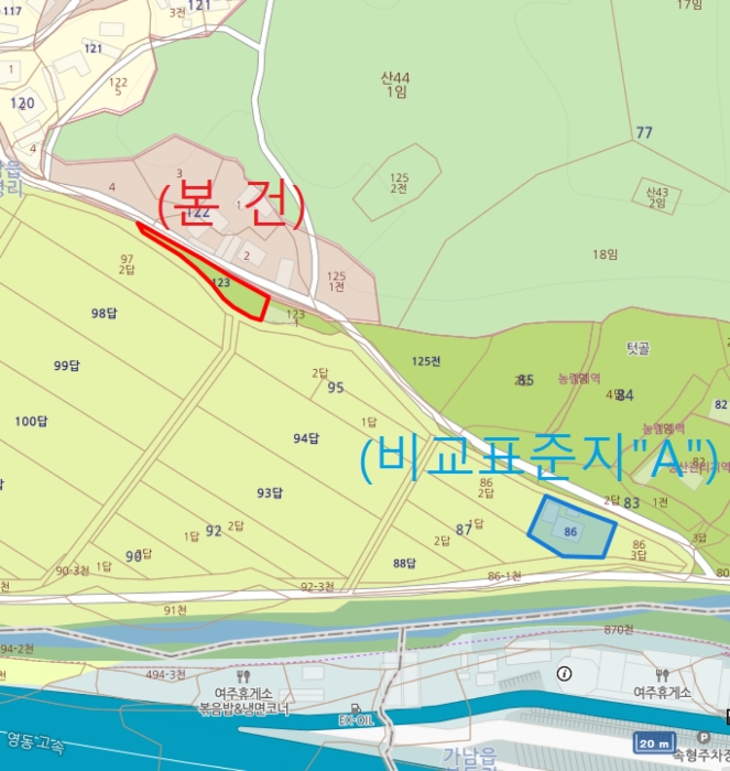 경기 여주시 가남읍 대지 경매 물건 사진 4 · 2024타경5177