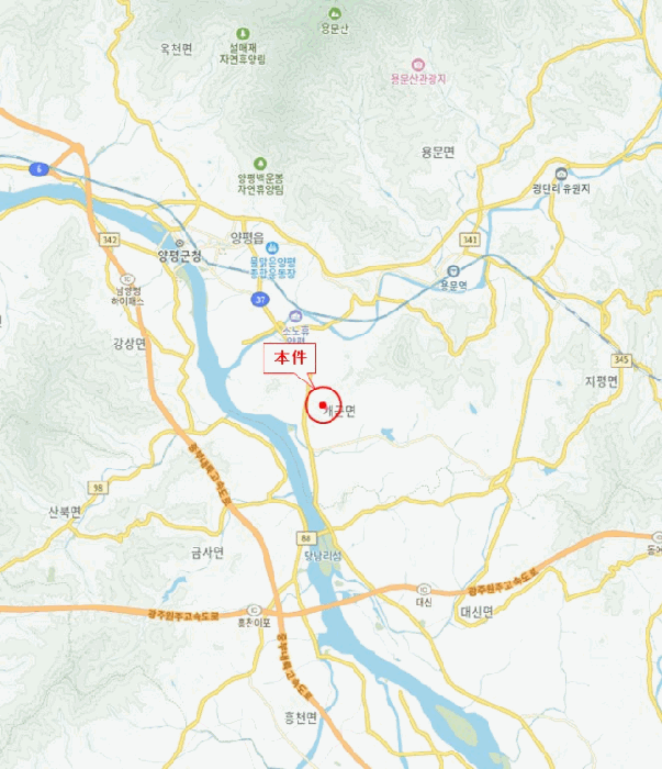 경기 양평군 개군면 임야 경매 물건 사진 6 · 2025타경31098