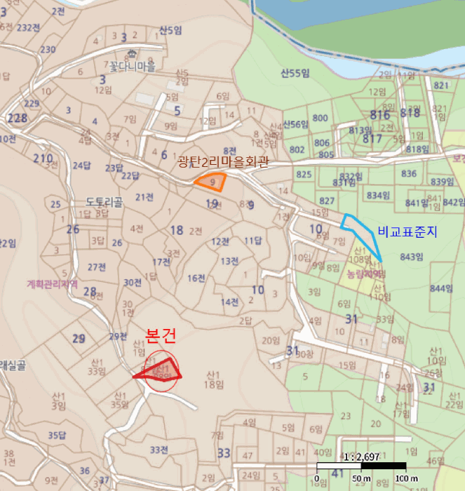경기 양평군 용문면 임야 경매 물건 사진 5 · 2025타경681