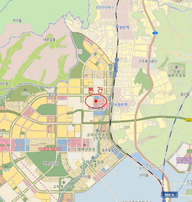 경기 평택시 고덕동 상가,오피스텔,근린시설 경매 물건 사진 2 · 2025타경41489