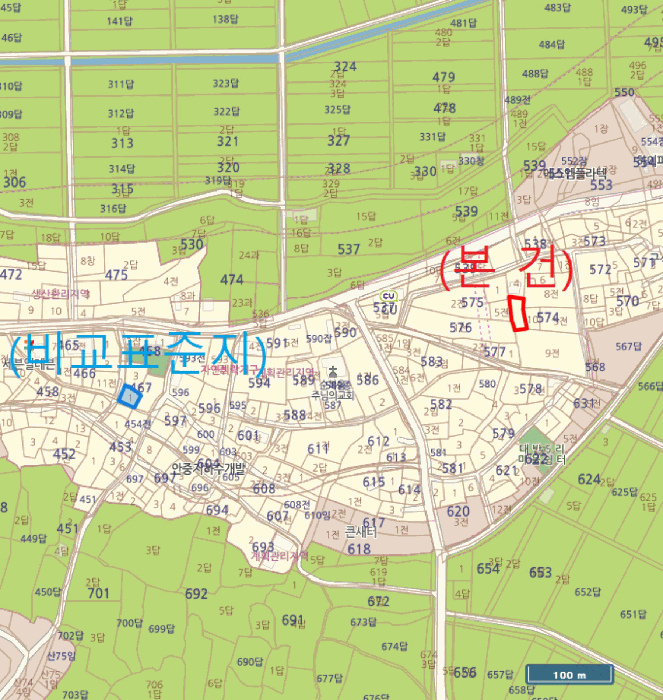 경기 평택시 안중읍 대지 경매 물건 사진 4 · 2025타경42301