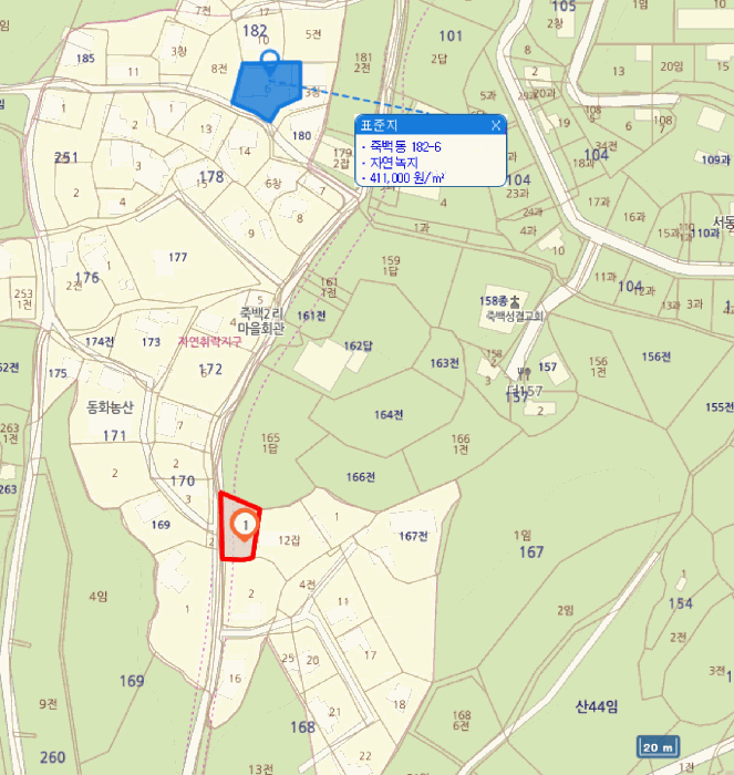 경기 평택시 죽백동 대지 경매 물건 사진 5 · 2025타경42449