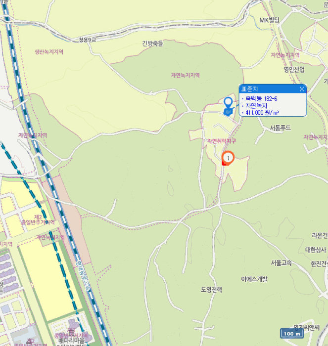 경기 평택시 죽백동 대지 경매 물건 사진 6 · 2025타경42449