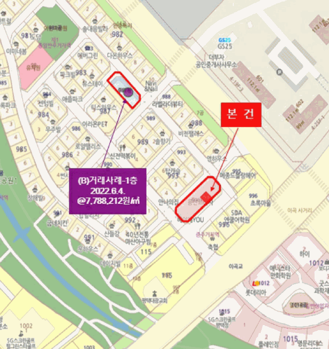 경기 평택시 비전동 근린생활시설 경매 물건 사진 4 · 2025타경42599