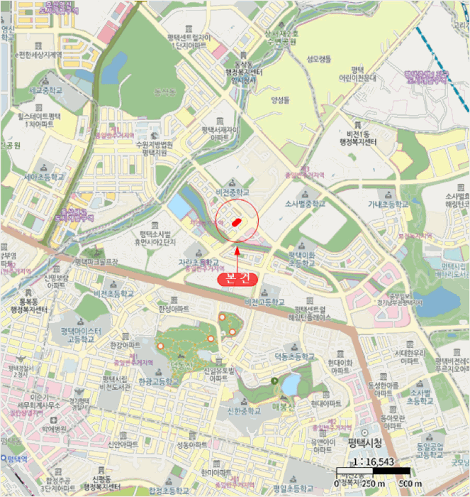 경기 평택시 비전동 근린생활시설 경매 물건 사진 4 · 2025타경42601
