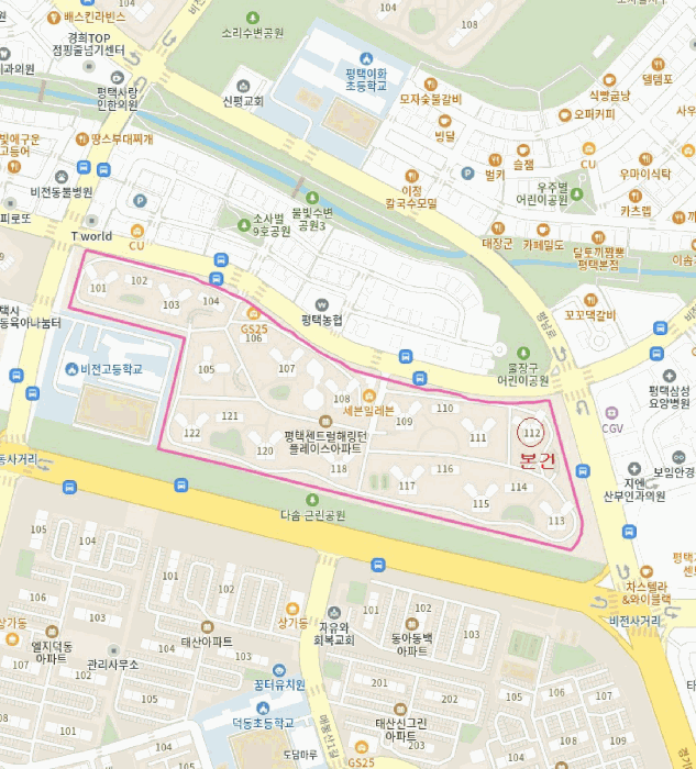 경기 평택시 비전동 아파트 경매 물건 사진 5 · 2025타경42838