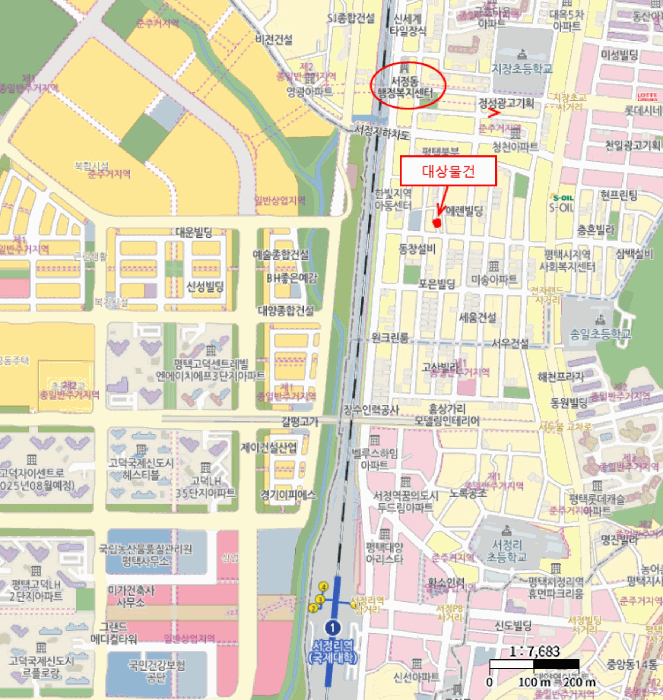 경기 평택시 서정동 대지 경매 물건 사진 6 · 2025타경42878