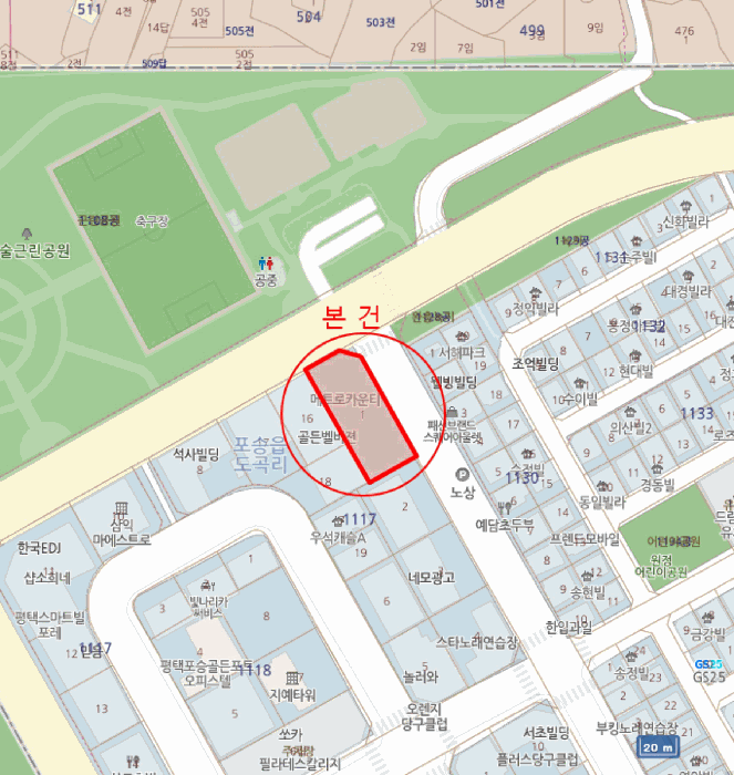 경기 평택시 포승읍 상가,오피스텔,근린시설 경매 물건 사진 3 · 2025타경43237