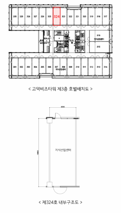 경기도 평택시 고덕면 해창리 1274-3 고덕비즈타워 3층324호 공장/지식산업센터 경매 물건 사진