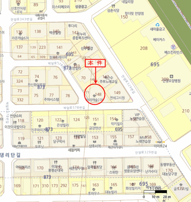 경기 안양시 만안구 안양동 다세대주택 경매 물건 사진 4 · 2025타경101098