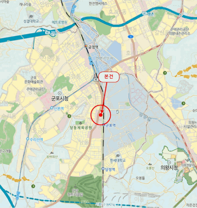 경기 군포시 당동 상가,오피스텔,근린시설 경매 물건 사진 5 · 2025타경101301