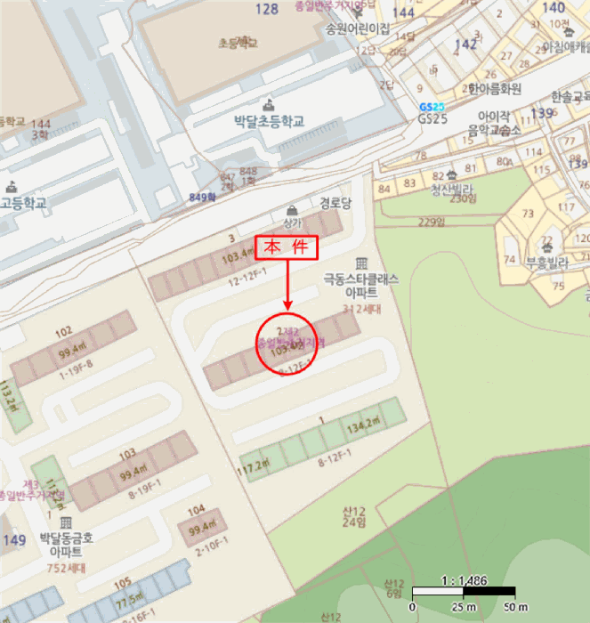 경기 안양시 만안구 박달동 아파트 경매 물건 사진 4 · 2025타경101493