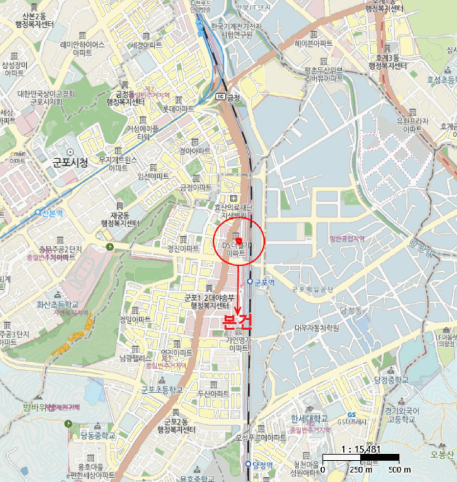 경기 군포시 당동 연립주택,다세대,빌라 경매 물건 사진 5 · 2025타경101495