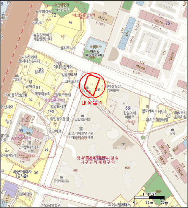 경기 안양시 동안구 평촌동 상가,오피스텔,근린시설 경매 물건 사진 3 · 2025타경101628