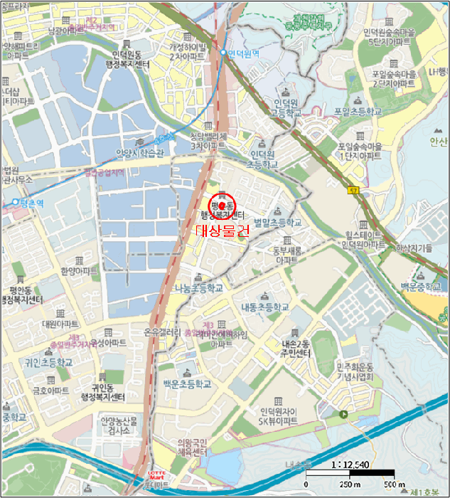 경기 안양시 동안구 평촌동 상가,오피스텔,근린시설 경매 물건 사진 4 · 2025타경101628