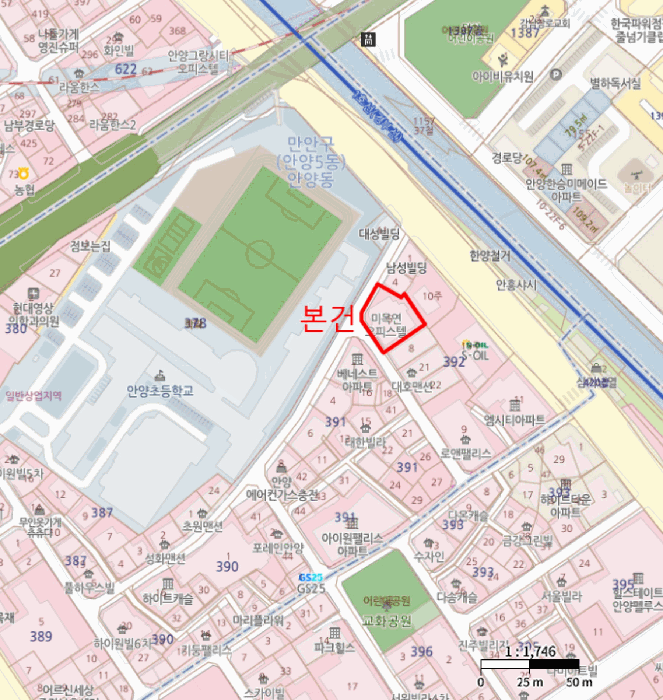 경기 안양시 만안구 안양동 오피스텔 경매 물건 사진 4 · 2025타경1208