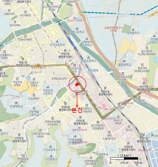 경기 안양시 만안구 안양동 상가,오피스텔,근린시설 경매 물건 사진 6 · 2025타경670