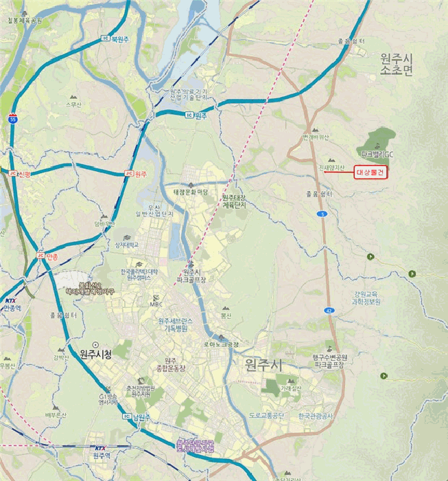 강원 원주시 소초면 답 경매 물건 사진 2 · 2025타경1322