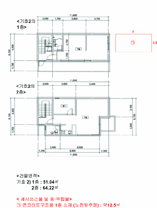 강원 고성군 죽왕면 단독주택 경매 물건 사진 2 · 2025타경311