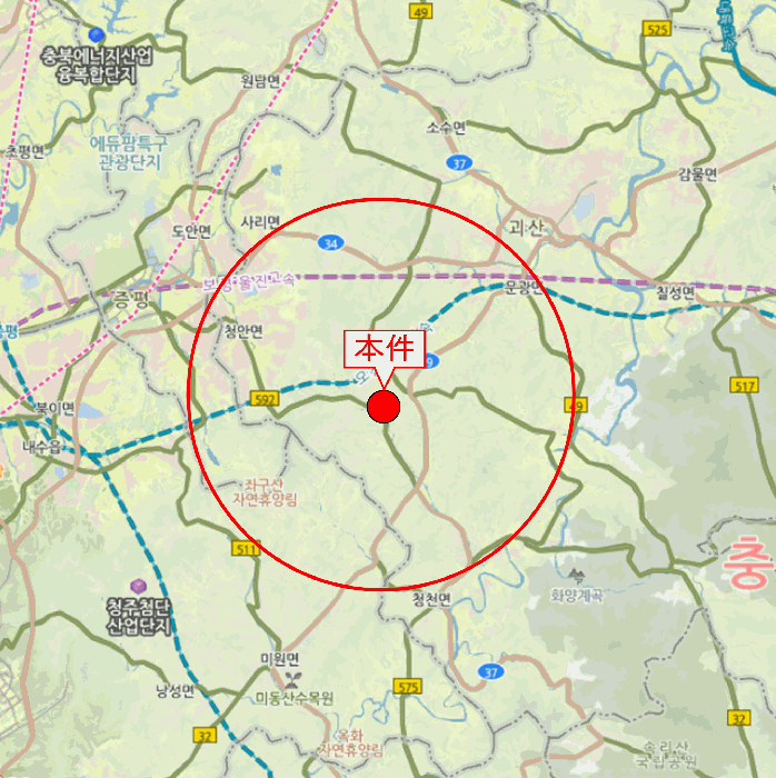 충북 괴산군 청안면 전 경매 물건 사진 3 · 2025타경51874