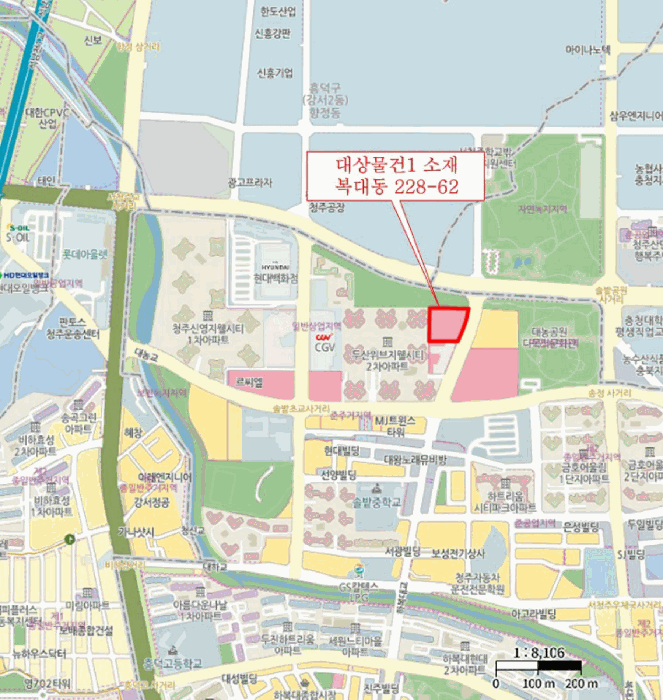 충북 청주시 흥덕구 복대동 오피스텔 경매 물건 사진 4 · 2025타경51906